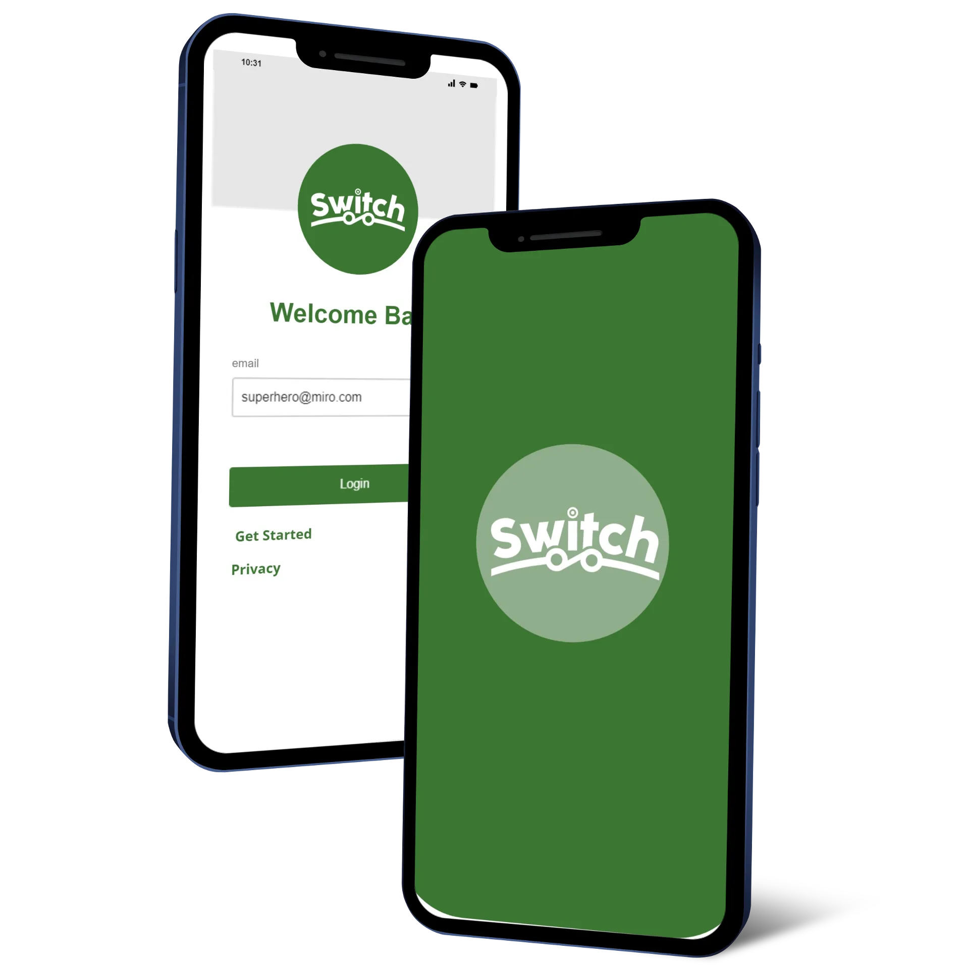 Switch Electric mobile App